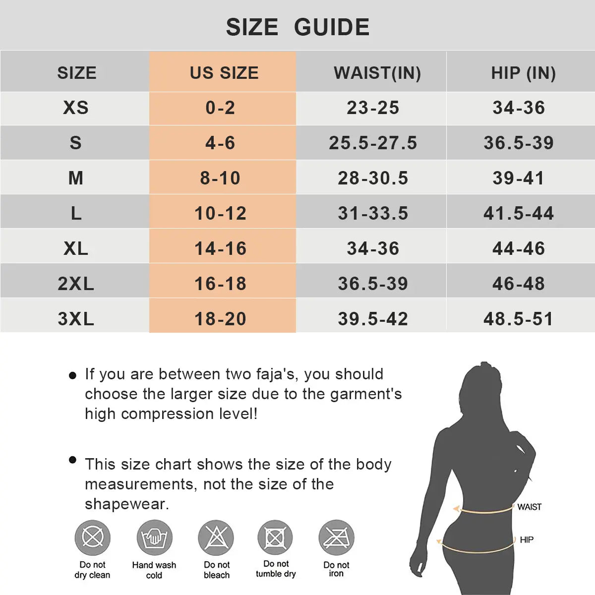 Size guide